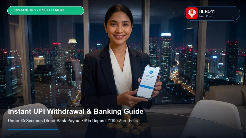 Hero11 Instant UPI Withdrawal & ₹25 INR Deposit Tutorial